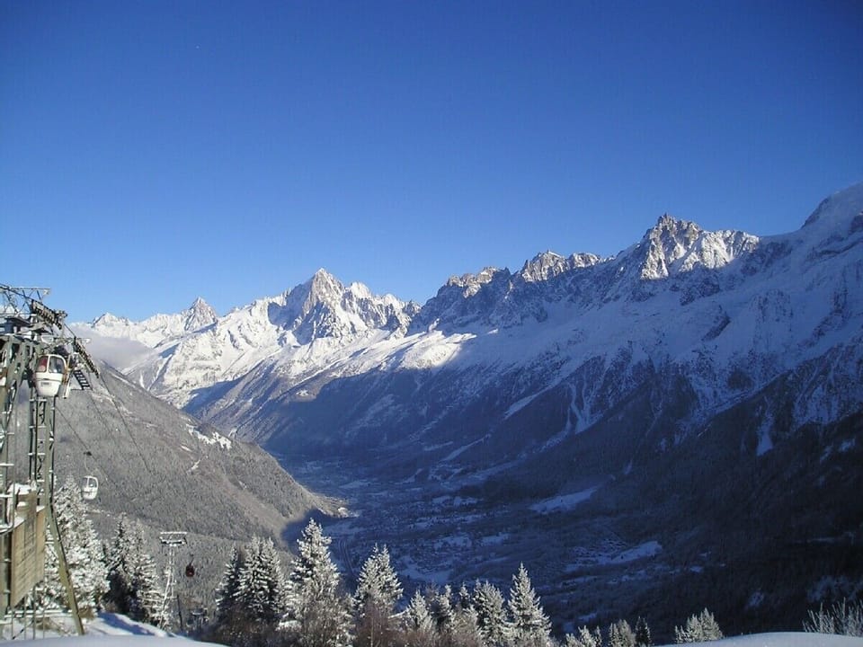 Ski run from Top of Le Prairon