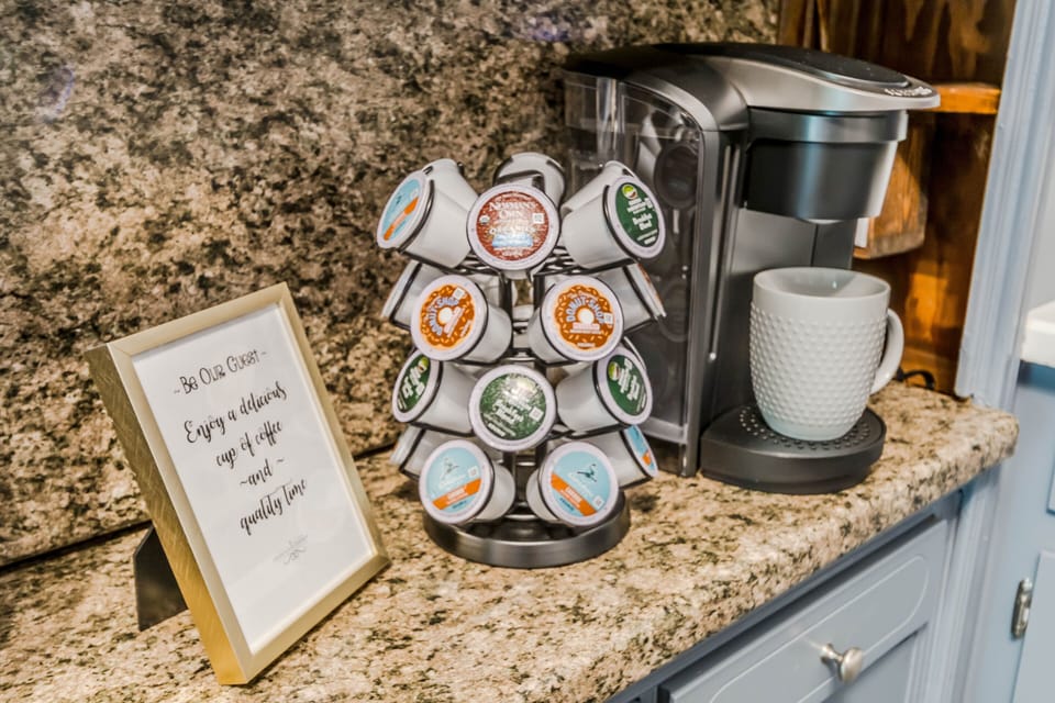 Our kitchen is stocked with modern essentials. Be our guest!