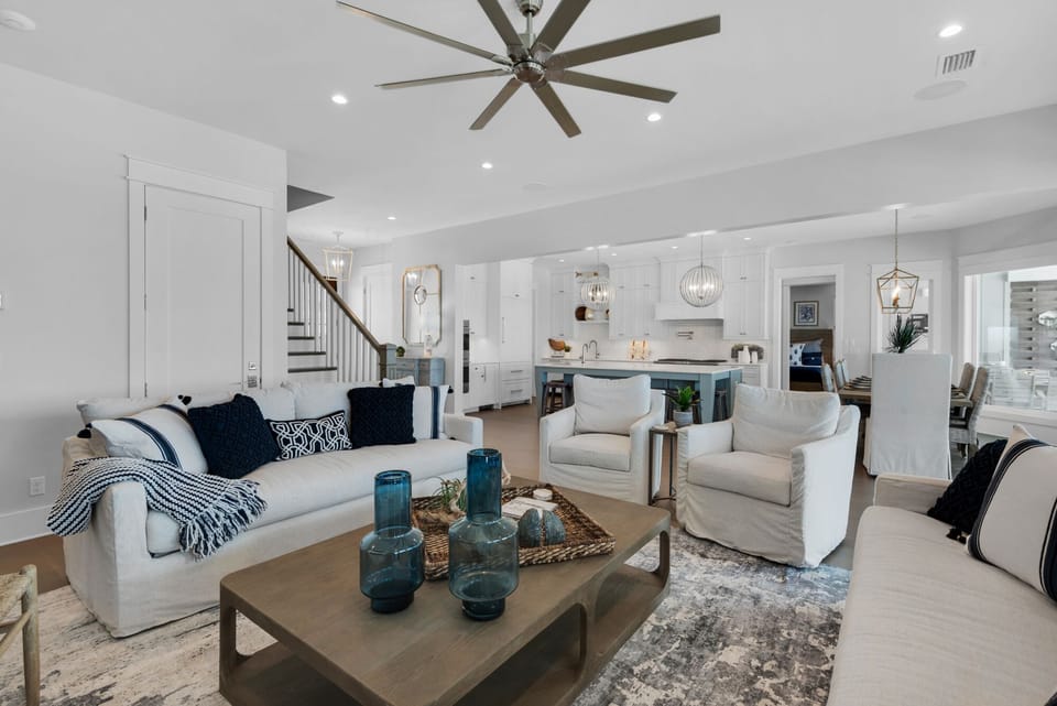 Open floor-plan