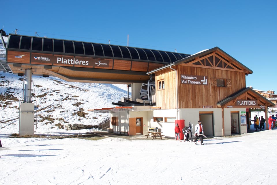 This lift is just 80metres from Le Pralin