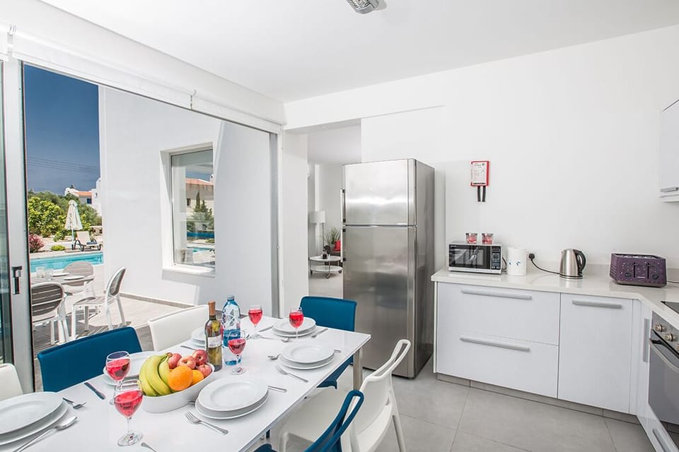 Modern kitchen equipped with all appliances