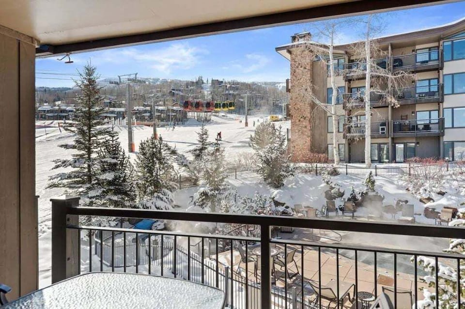 All of our condos include a private balcony with grill