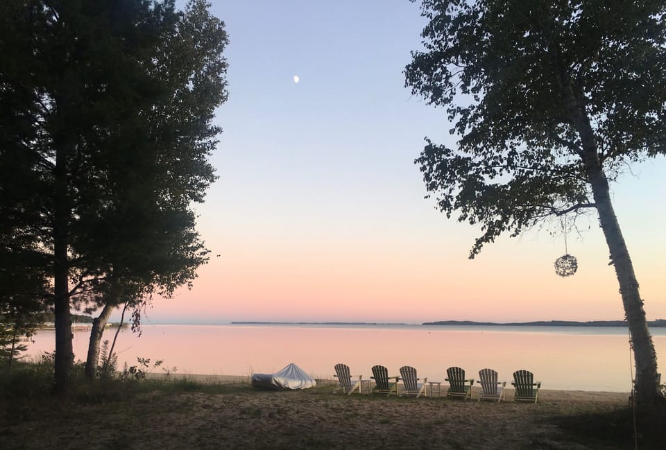 Enjoy beautiful sunsets