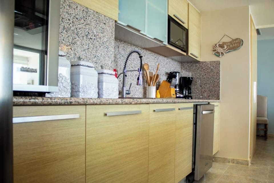 Full kitchen includes washer and dryer, coffee maker, toaster, microwave, etc.