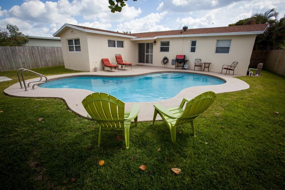 Poolside Adirondack Chairs