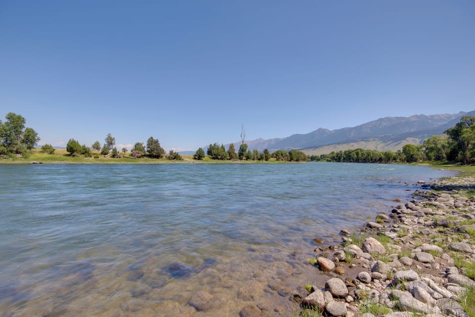 Nearby Yellowstone River