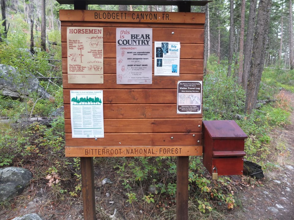 Entrance to Blodgett Canyon is less then a ten minute drive from the WESLEY.