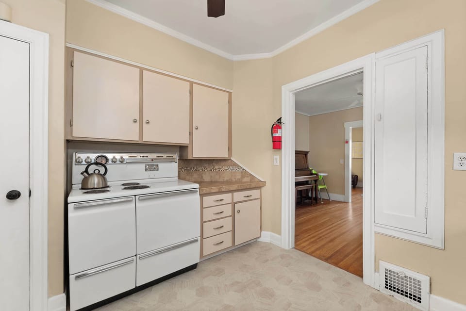 Kitchen - Updated to New Oven.  Oven pictured is no longer there.