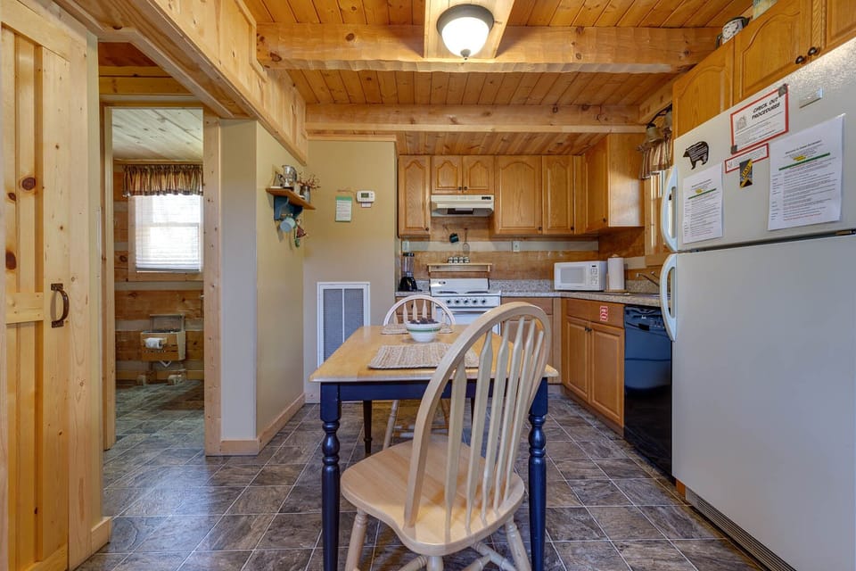 Kitchen + Dining Area - Seating for Two