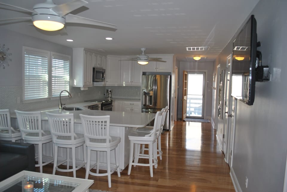Front to back upstairs