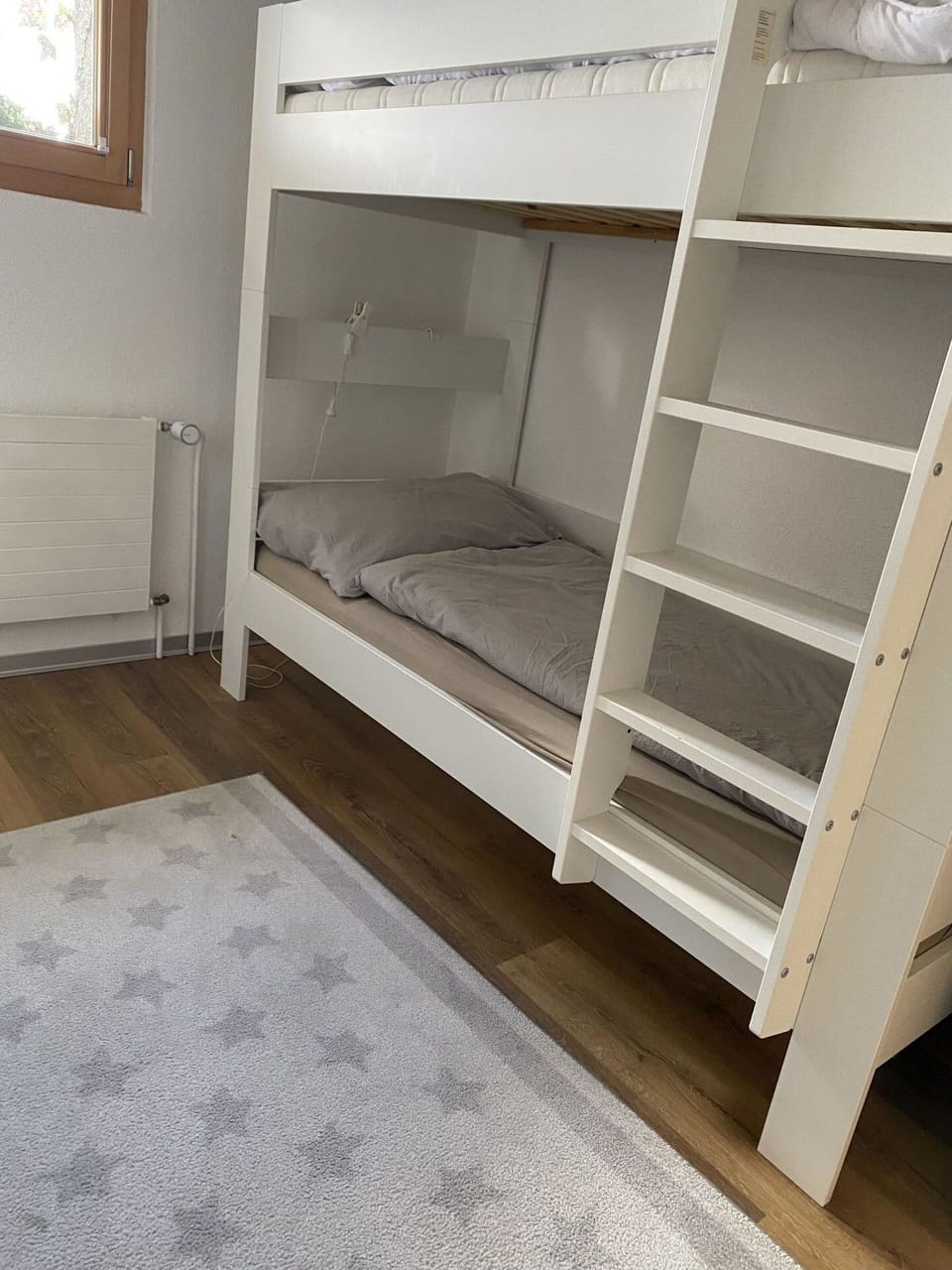 Furniture, Wood, Interior Design, Floor, Flooring, Bedroom, Bed, Bunk Bed, Room, Lighting