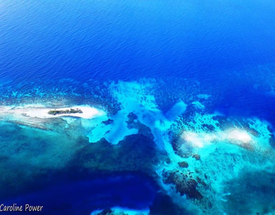 Roatan from the air
