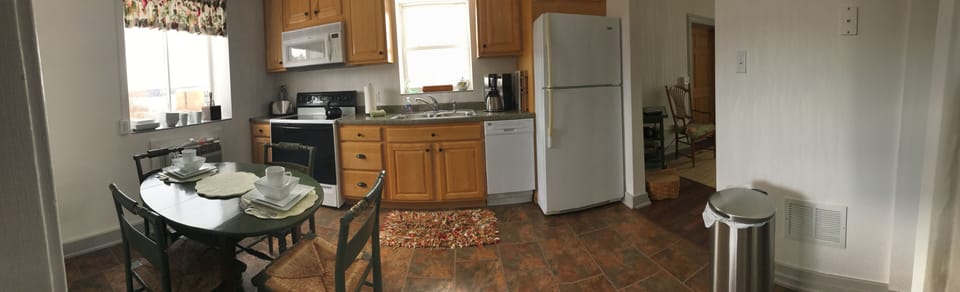 Upscale cookware and dishes for your meals.