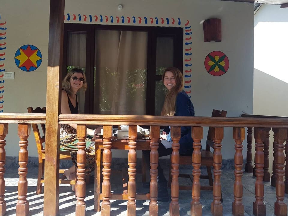 Guest enjoying there lunch at there private Balcony 