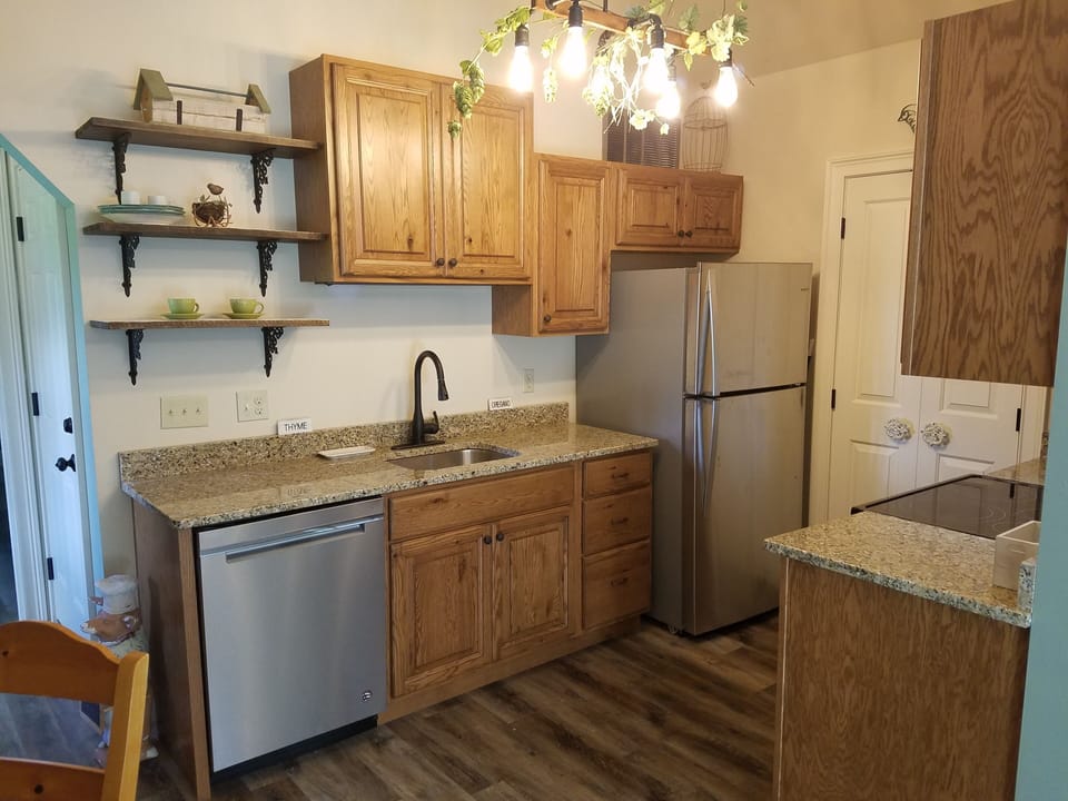 Fully equipped Kitchen for your dining pleasure.  
