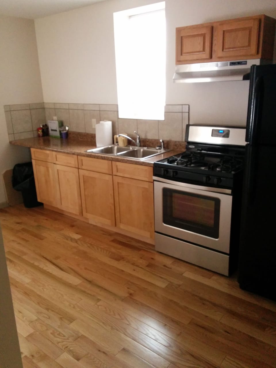 Kitchen with full size appliances