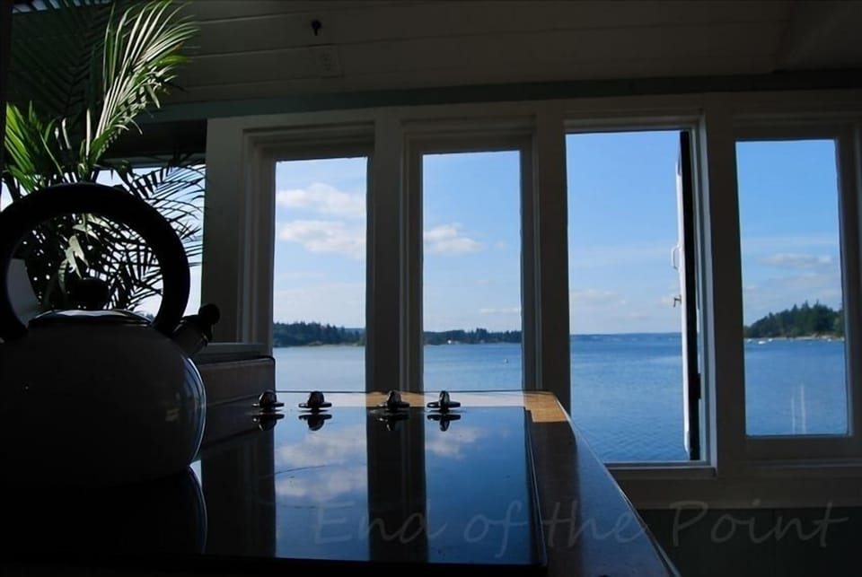 Cook your meals while enjoying the view.