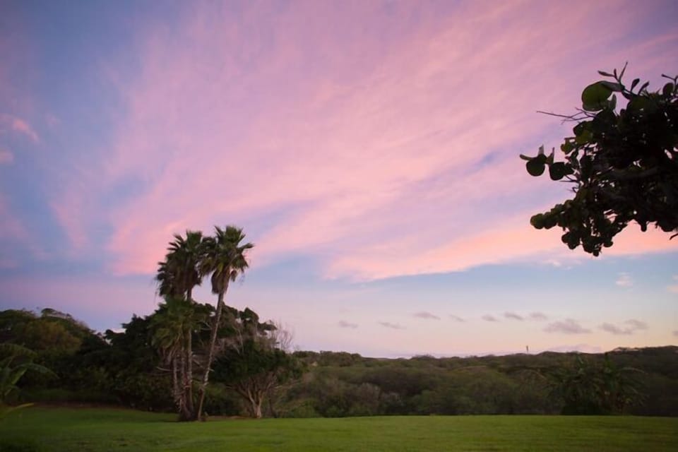 Sunset from the lanai