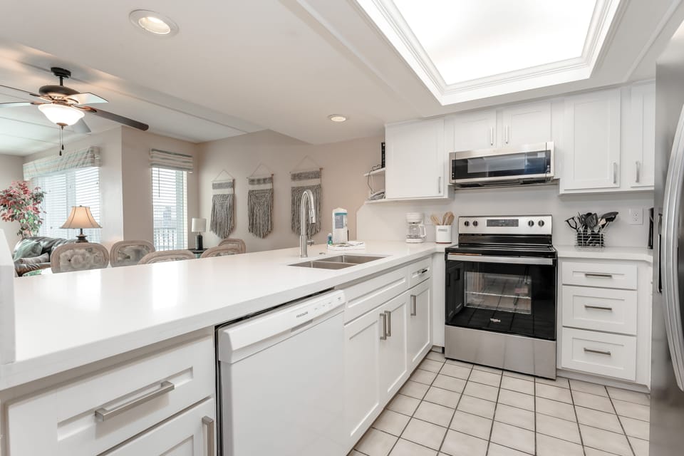 Whip up your favorites in our fully-equipped kitchen.