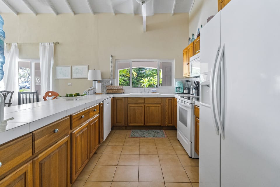 Open concept Kitchen.