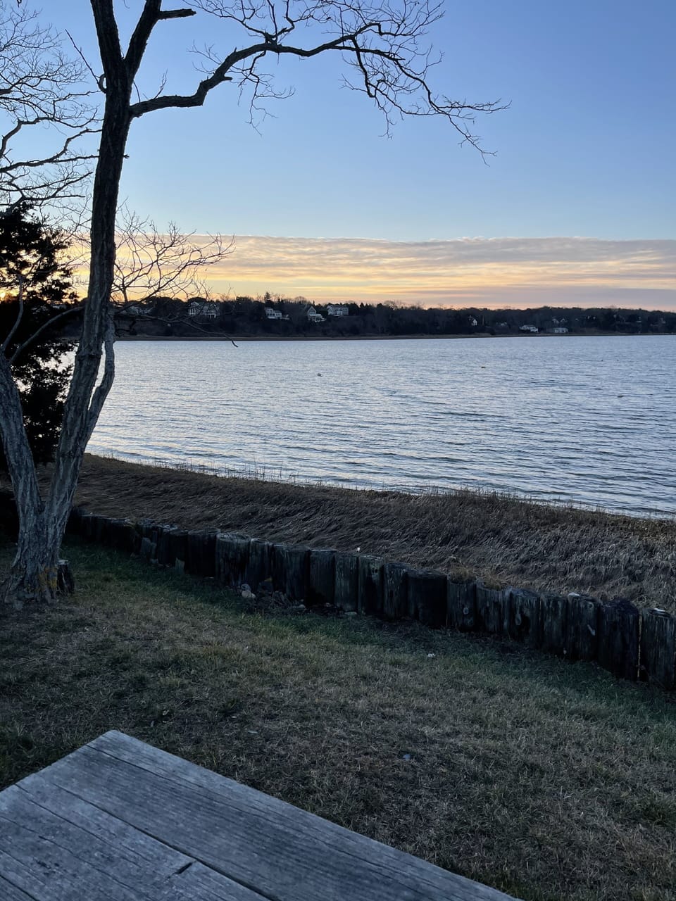 View of the cove from neighborhood