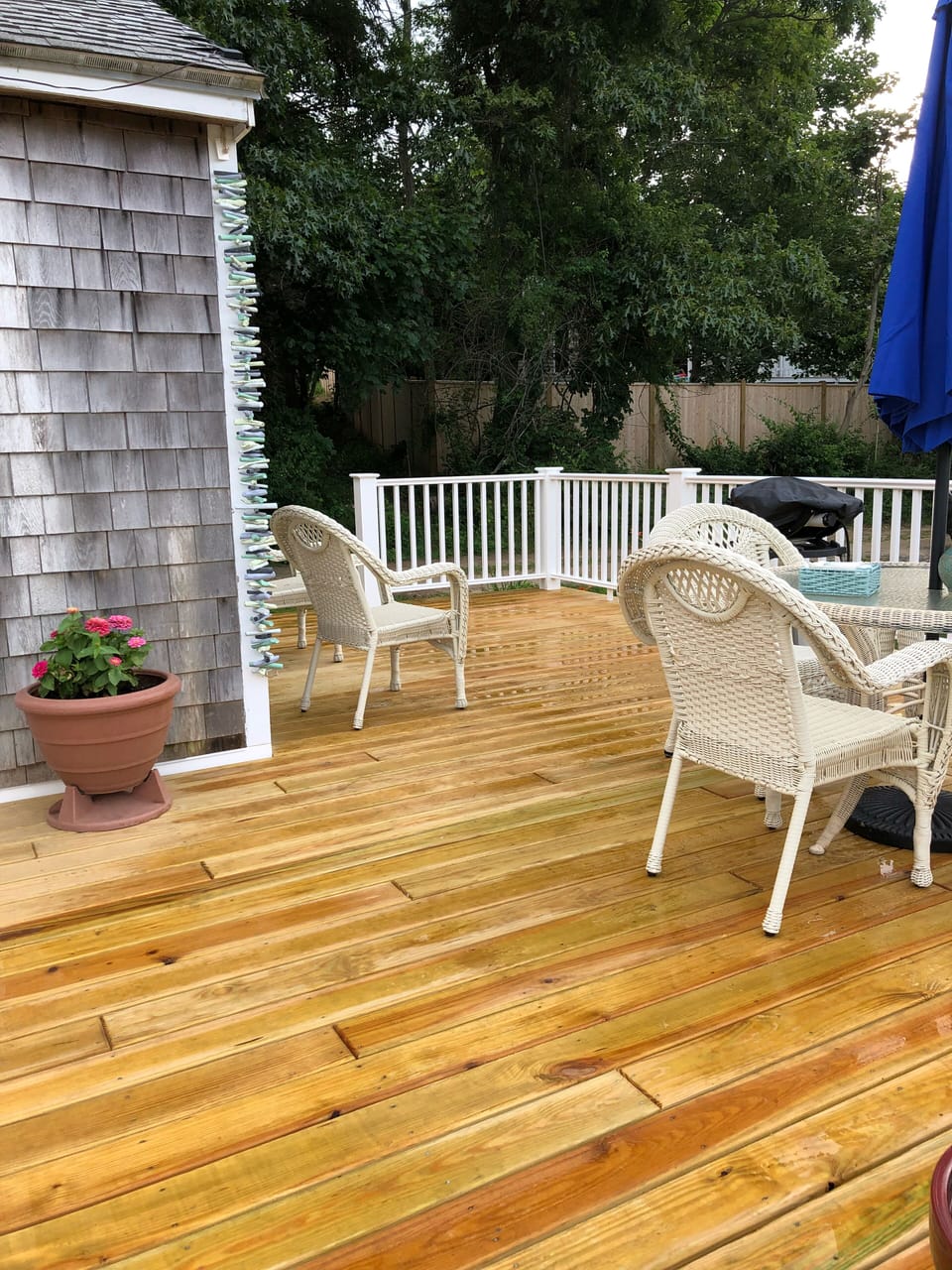 New deck