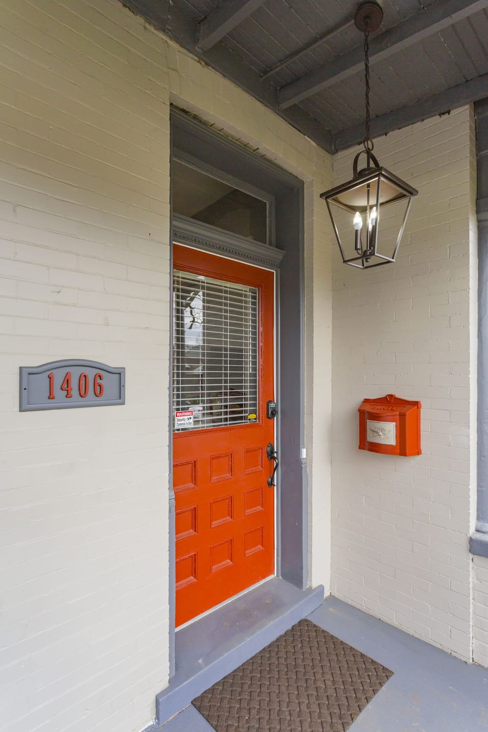 Front porch and entrance