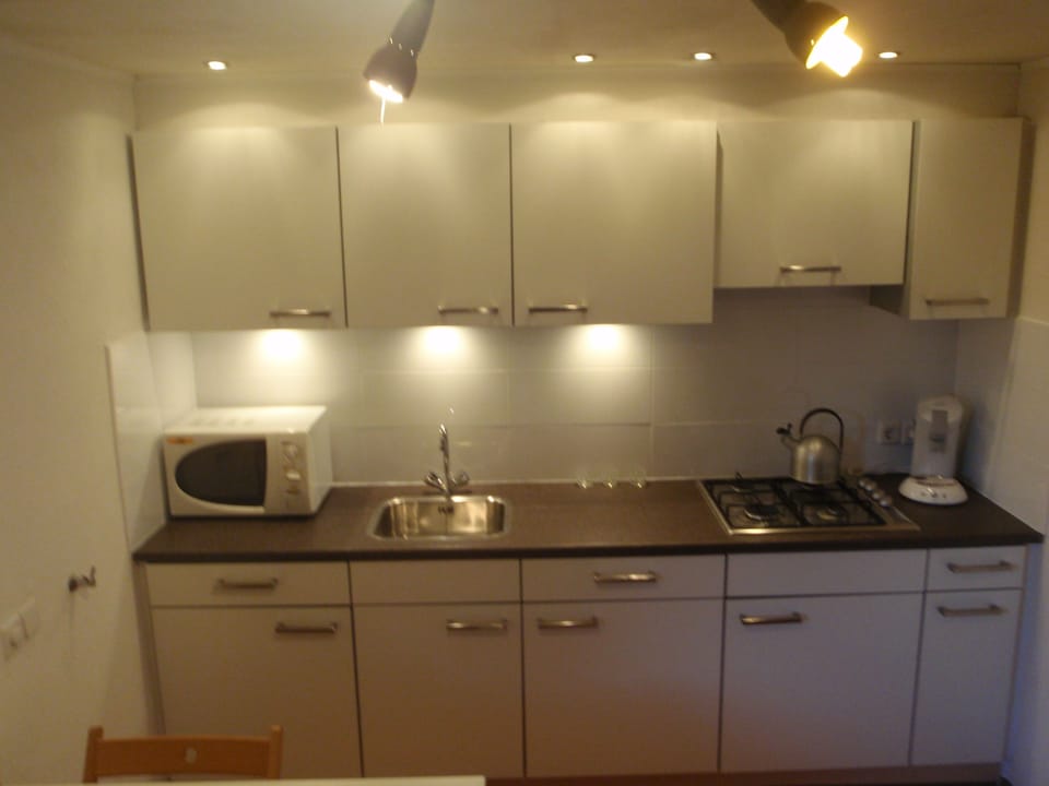 keuken in woonkamer
