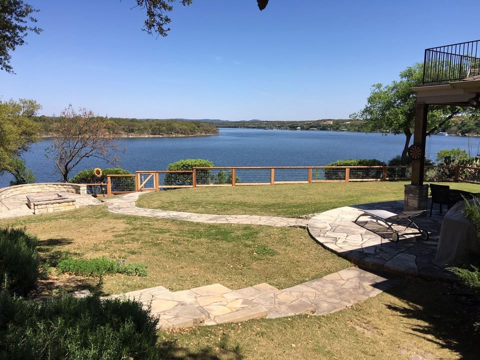 View of lake from deck 8-2025