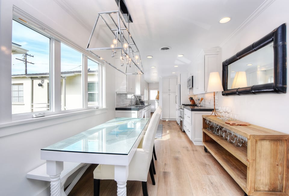 Dining room and Kitchen