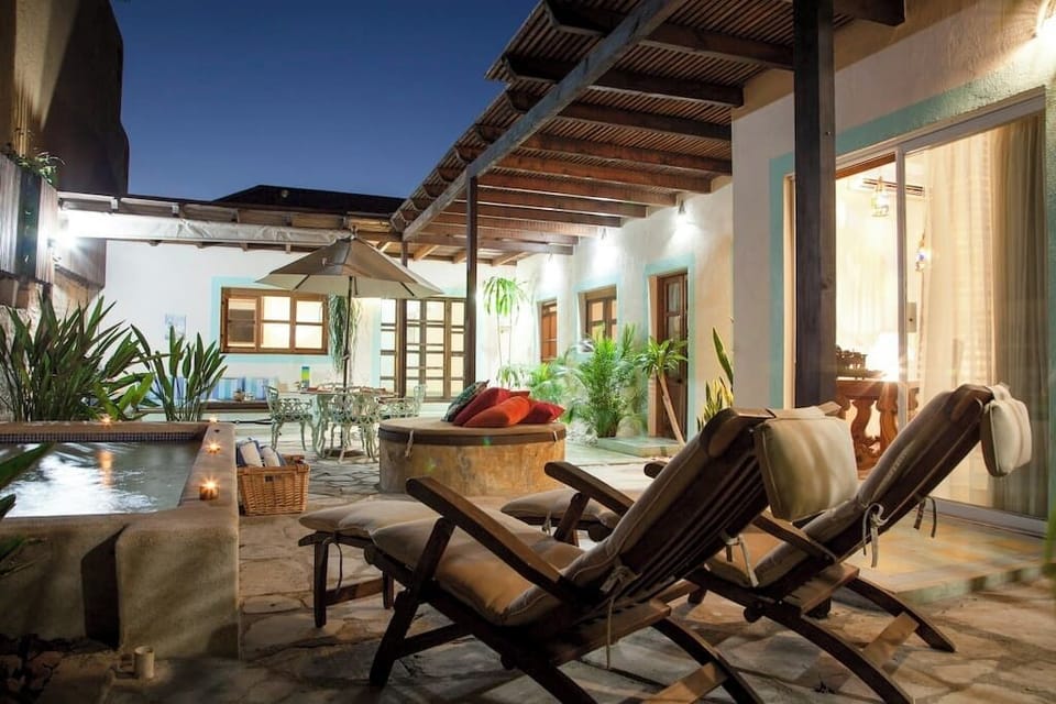 This gorgeous house is over 100 years old, and has been painstakingly renovated to offer all the modern amenities while retaining the charm and style of its exquisite original structure. Casa Abuelita is El Cirio Vacation Home's crowning jewel.
