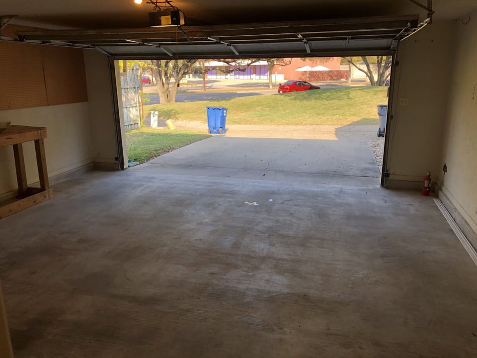2 car garage from rear entry driveway  (note this space is shared (Host storage)