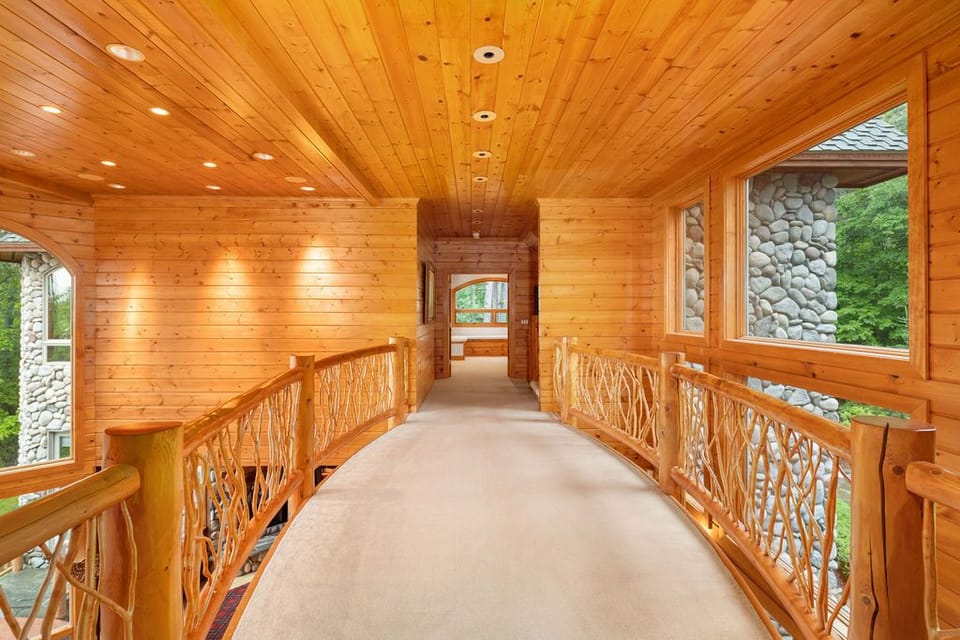 Main house walk way, second floor