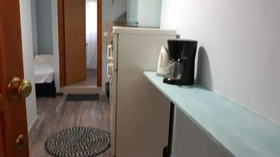 The entrance to the studio