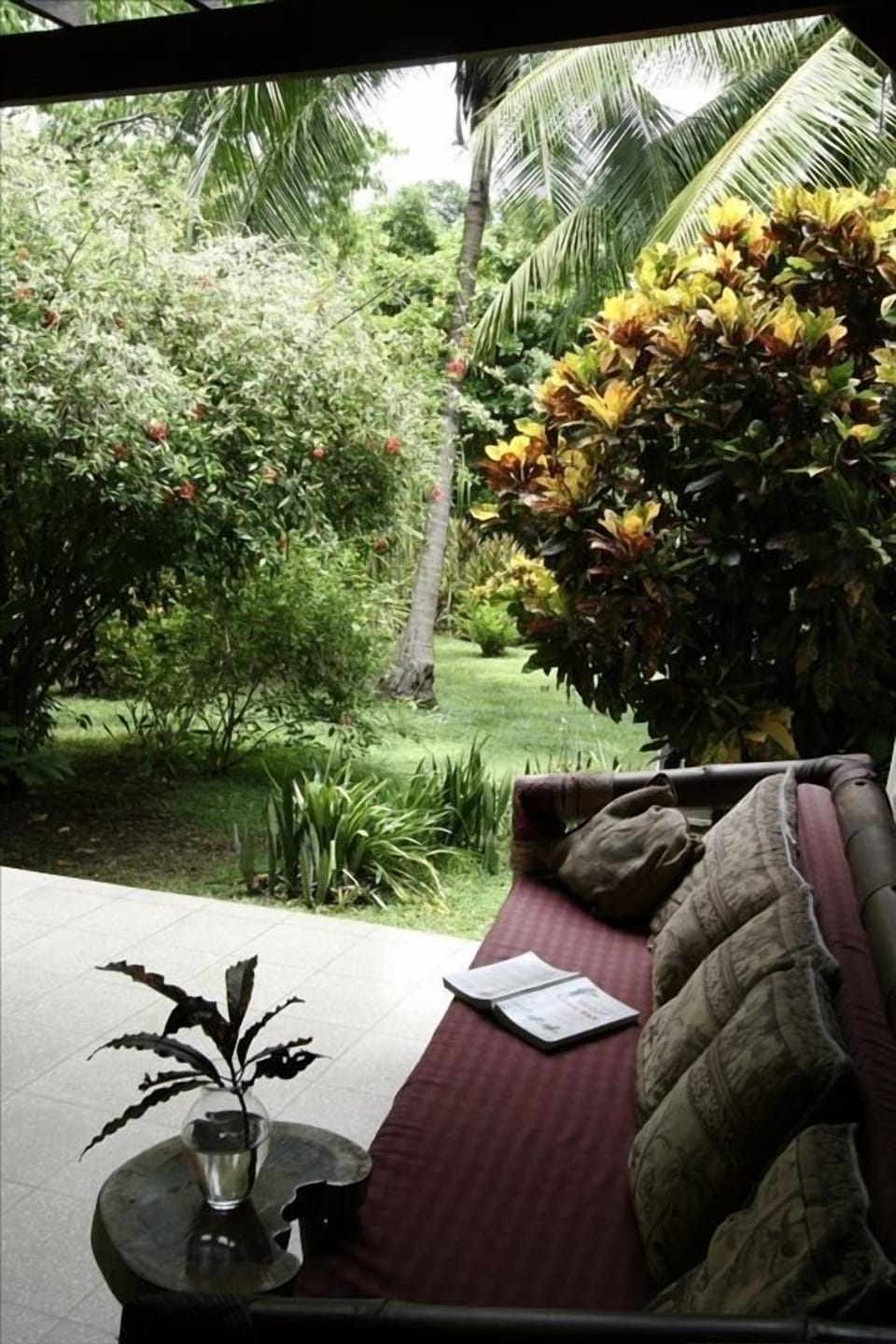 Feel the stress melt away as you relax on the patio with perfect privacy.