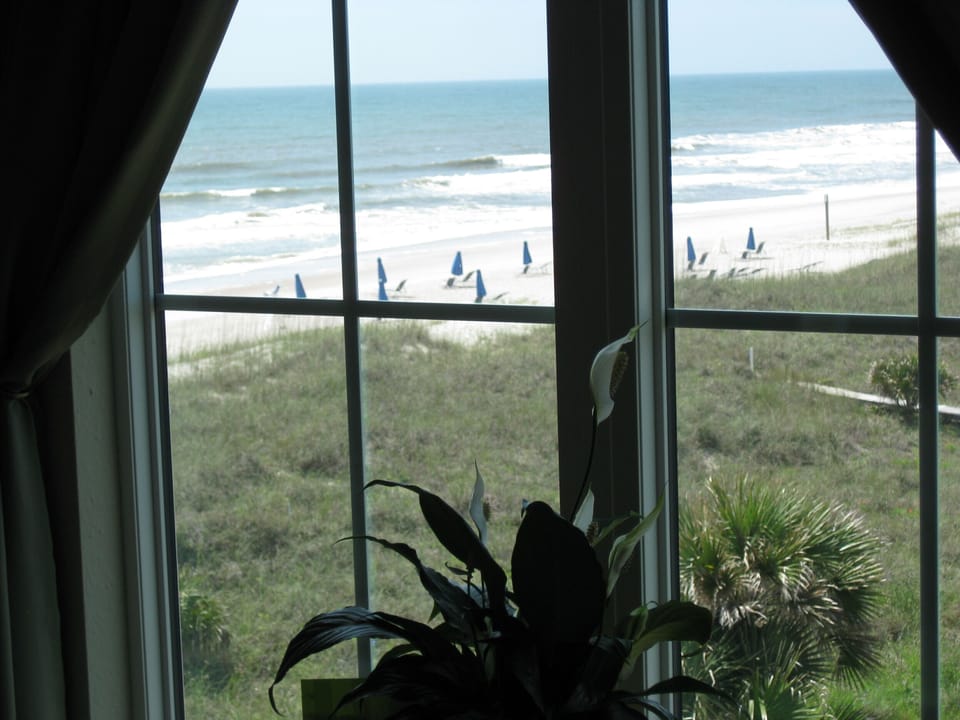 View from master bedroom