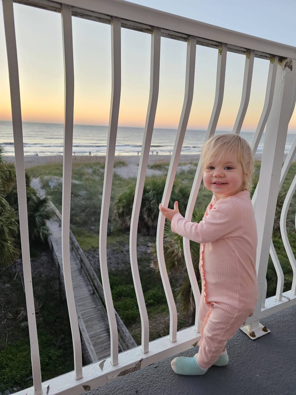 Sunrise from the Balcony