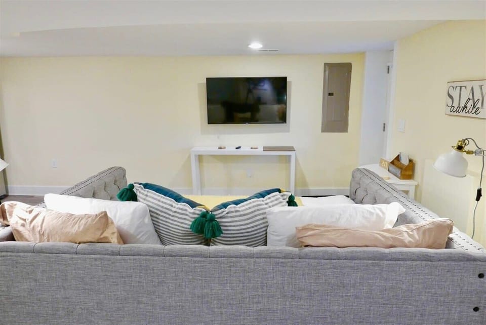 Smart TV included so guests can stream from their favorite apps