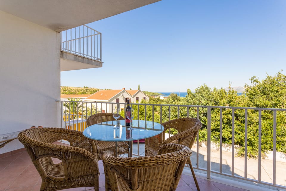 Balcony with sea view