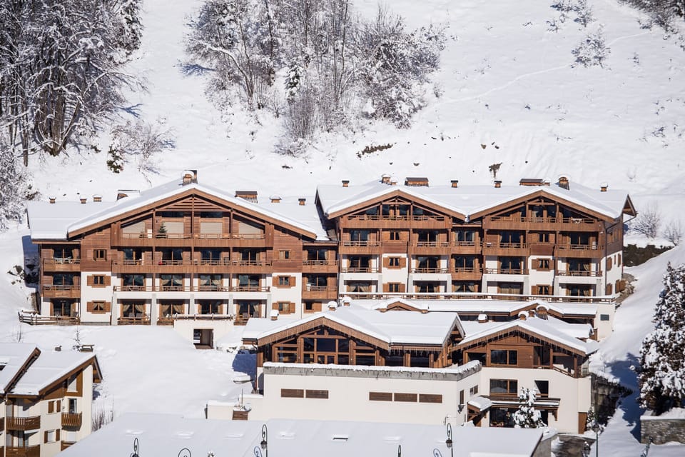 Residence heart of the village La Clusaz spa