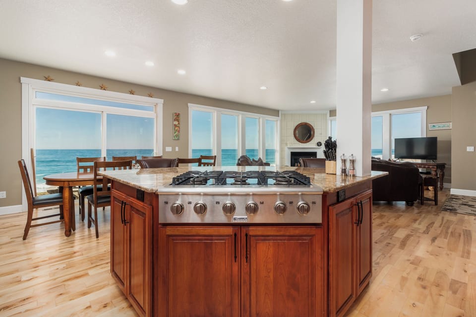 View from the island.