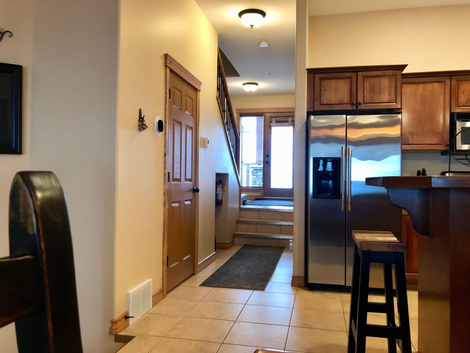 Off the main Living Area a half bath and a Twin Room