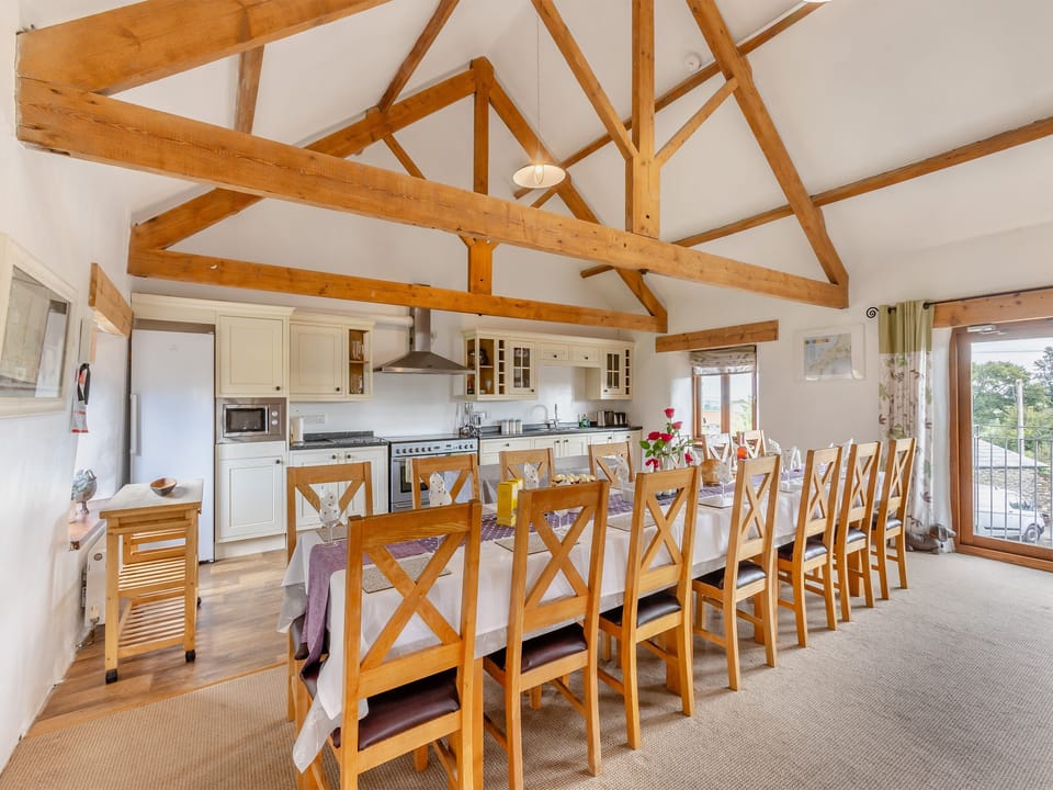 Dining Area | Higher Churchtown Farm - The Place 2 B - Higher Churchtown Farm Barns, Tresmeer, near Launceston