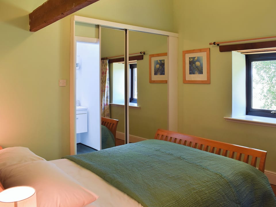 Welcoming double bedroom | The Byre - Millinder House, Westerdale, near Castleton