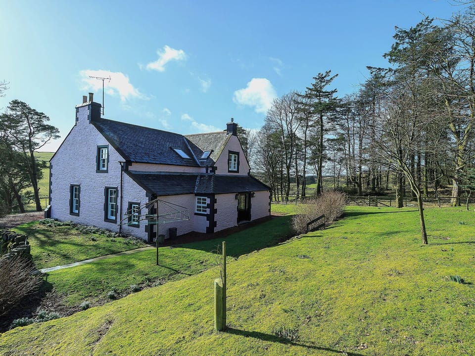 Surrounded by half acre of woodland | The Glen Farmhouse - Lincluden Estate, Shawhead, Dumfries