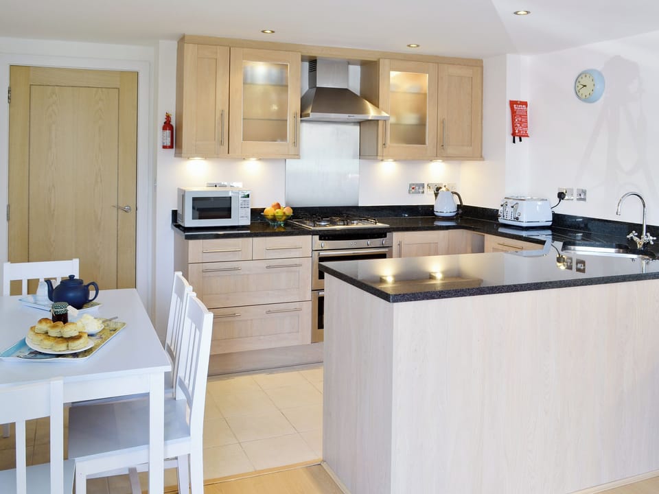 Open plan living/dining room/kitchen | Sea Drift, West Bay, nr. Bridport