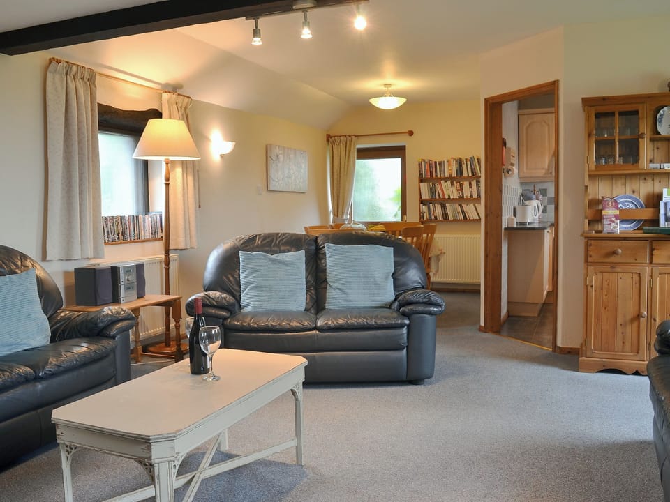 Well presented living/ dining room | Moorview Cottage, Cudlipptown, near Tavistock