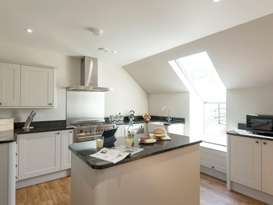 Modern fitted kitchen | Property 1 - Rew Farm Barns, Ventnor