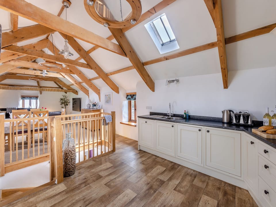 Open plan living space | Higher Churchtown Farm - Proper Job - Higher Churchtown Farm Barns, Tresmeer, near Launceston