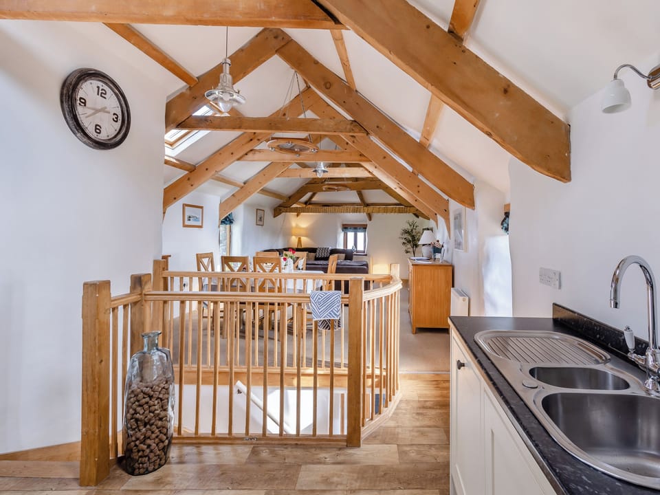 Open plan living space | Higher Churchtown Farm - Proper Job - Higher Churchtown Farm Barns, Tresmeer, near Launceston